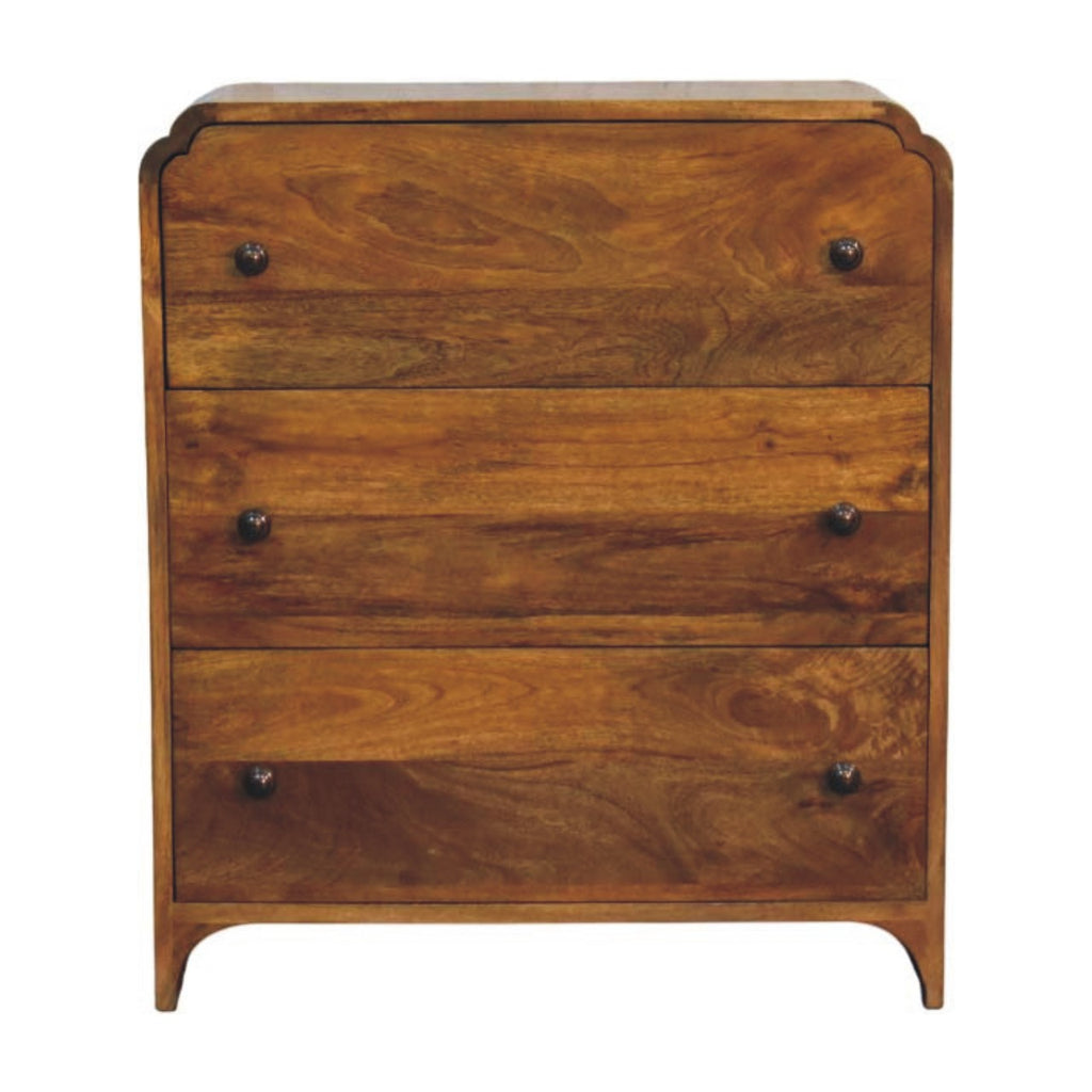 Loke Scalloped Chest of Drawers