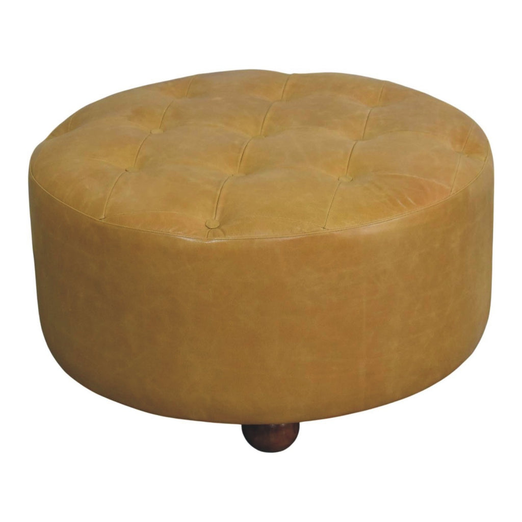 Tarjei Leather Coffee Table