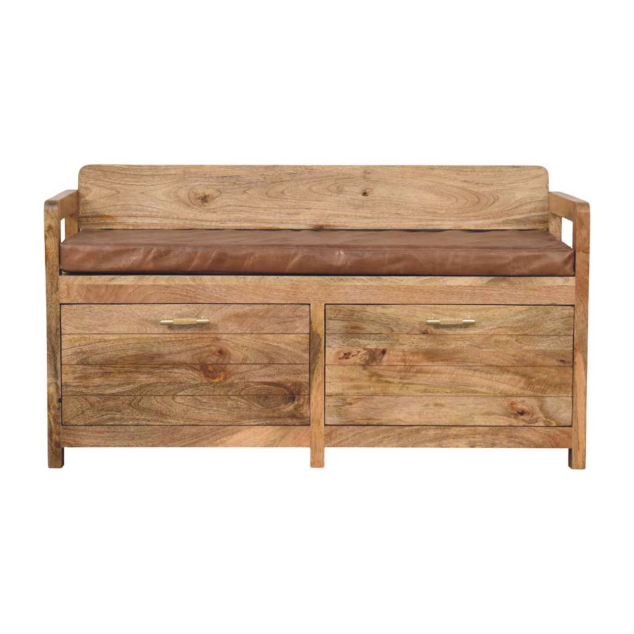 Oili Leather Bench