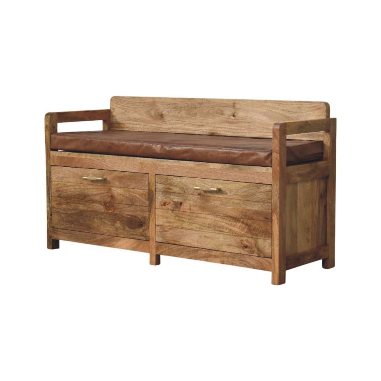Oili Leather Bench