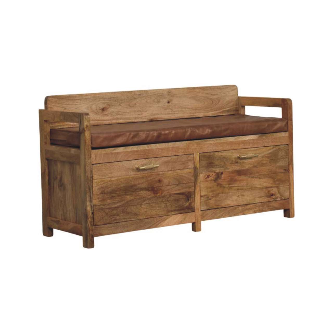 Oili Leather Bench