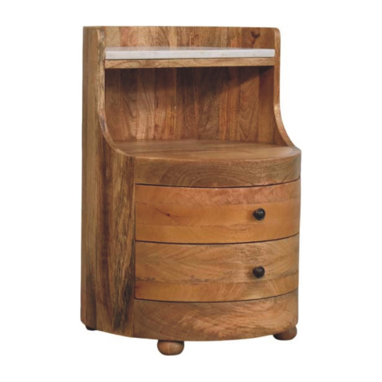 Njala Curved Nightstand