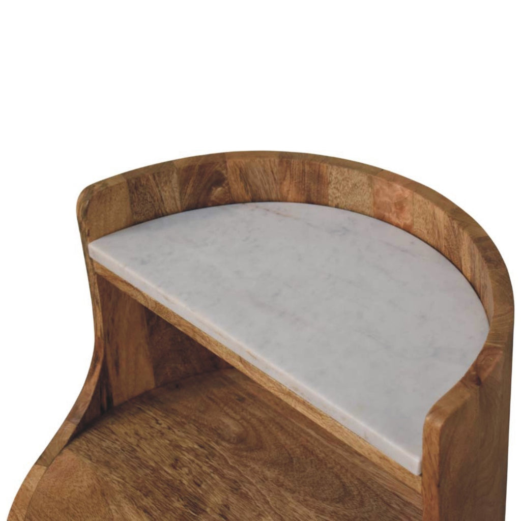 Njala Curved Nightstand