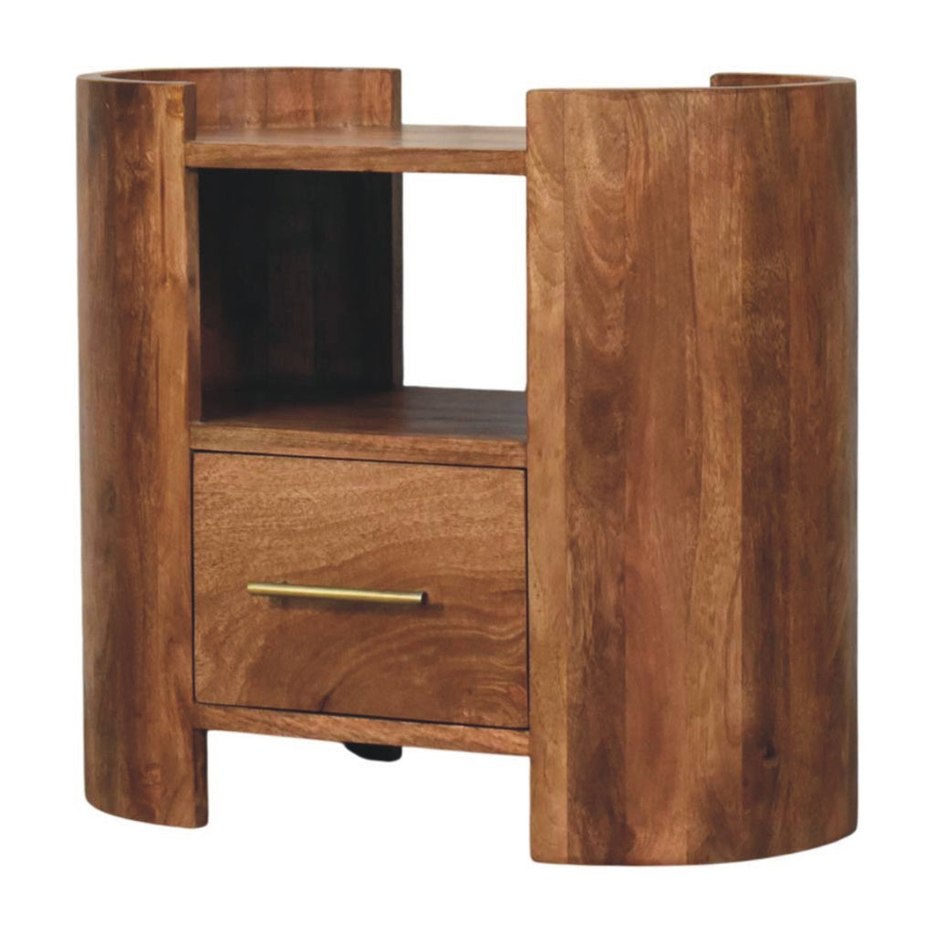 Vetle Sculpted Nightstand