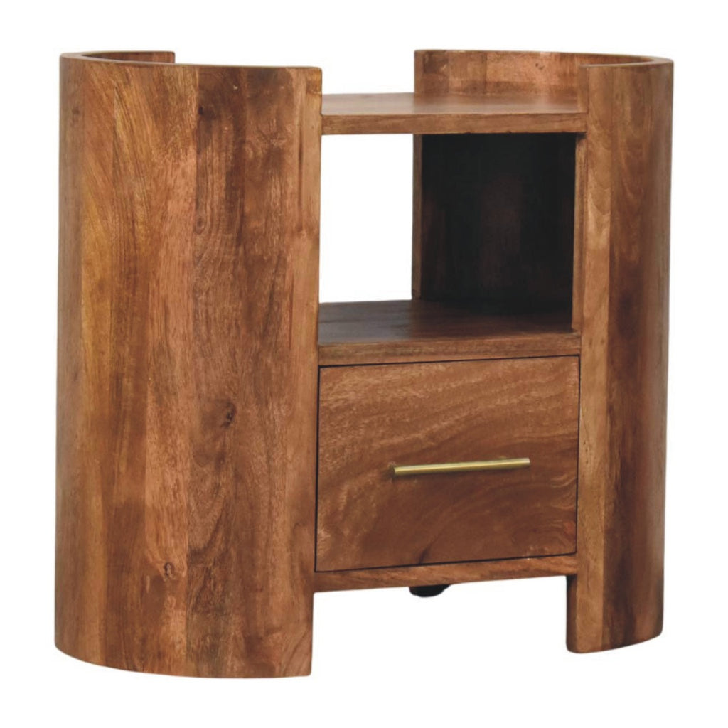 Vetle Sculpted Nightstand