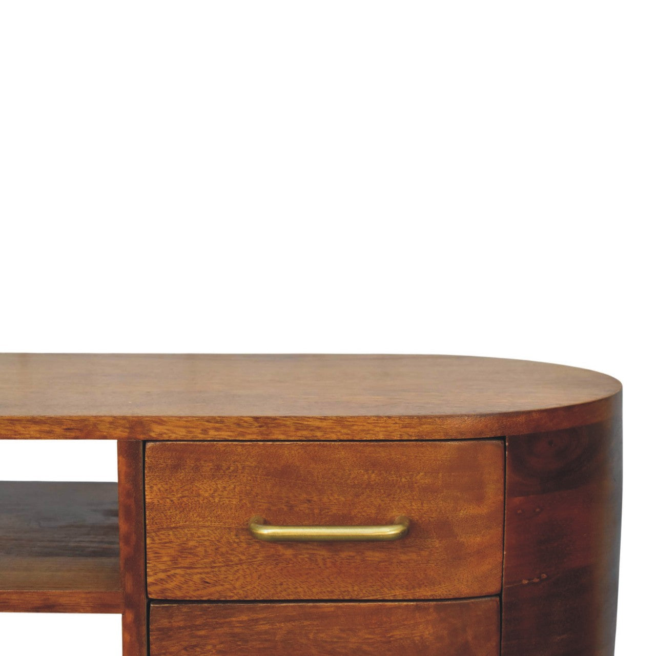 Loke Curved TV Stand