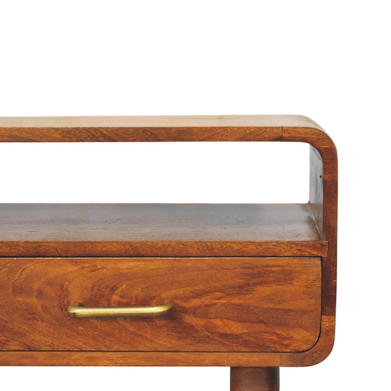Alarik Curved Console Table