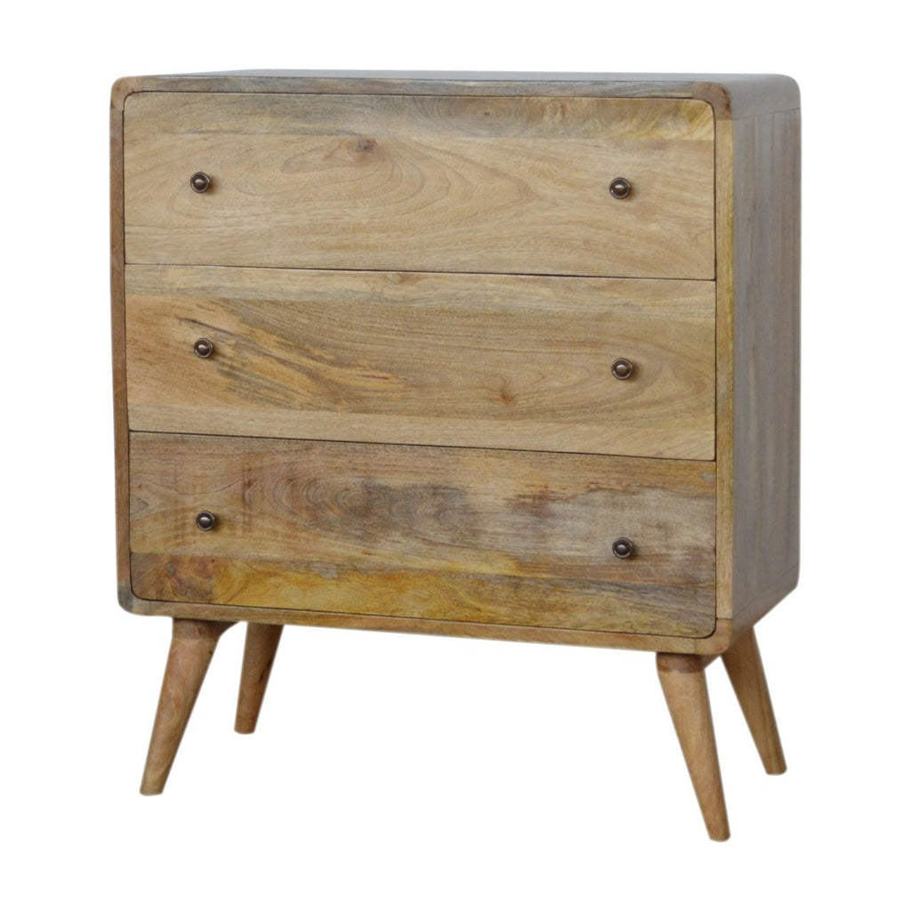 Calder Curved Chest of Drawers