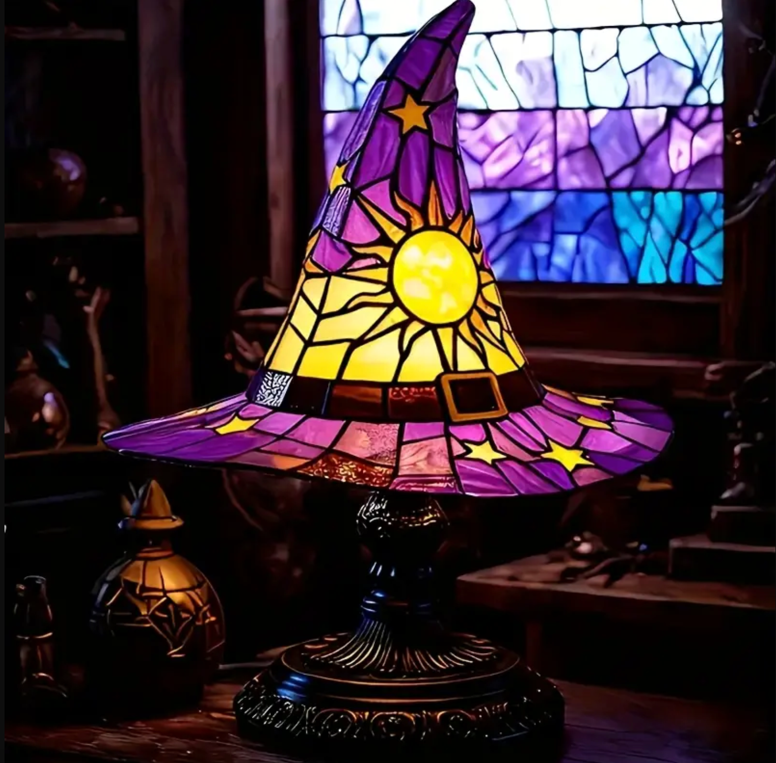 MystiHat – Lampe avec éclat enchanté