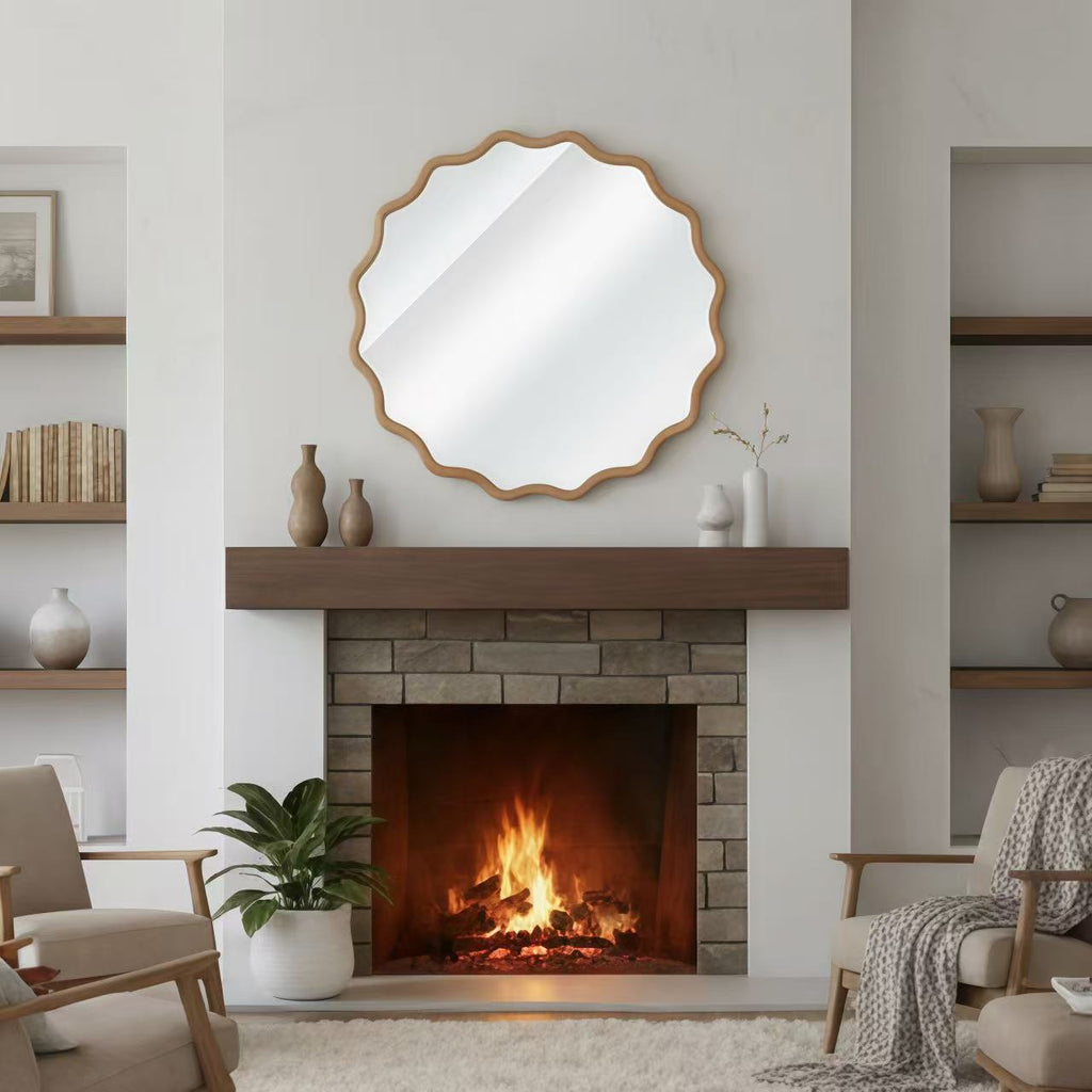 Jarno Wavy Wall Mirror