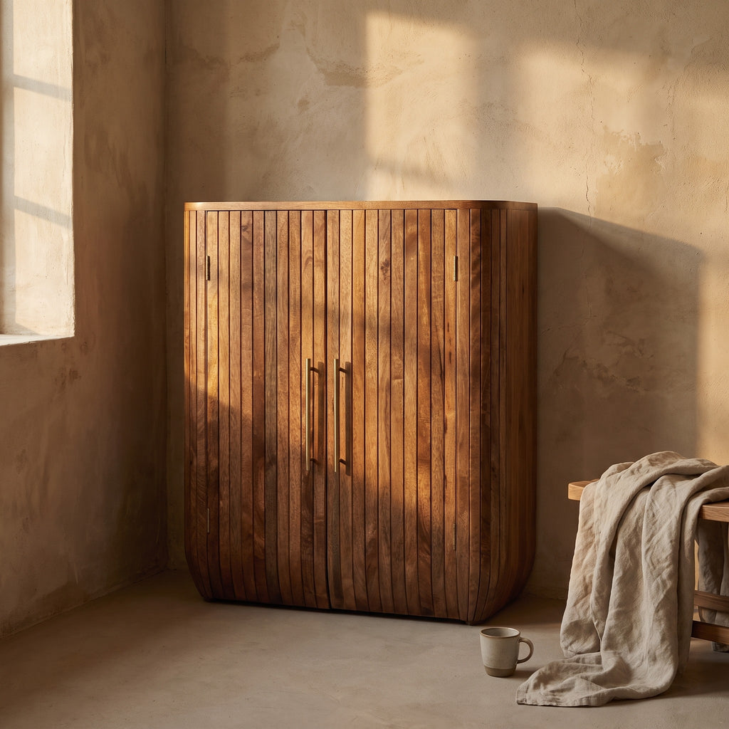 Alarik Fluted Cabinet