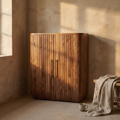 Alarik Fluted Cabinet
