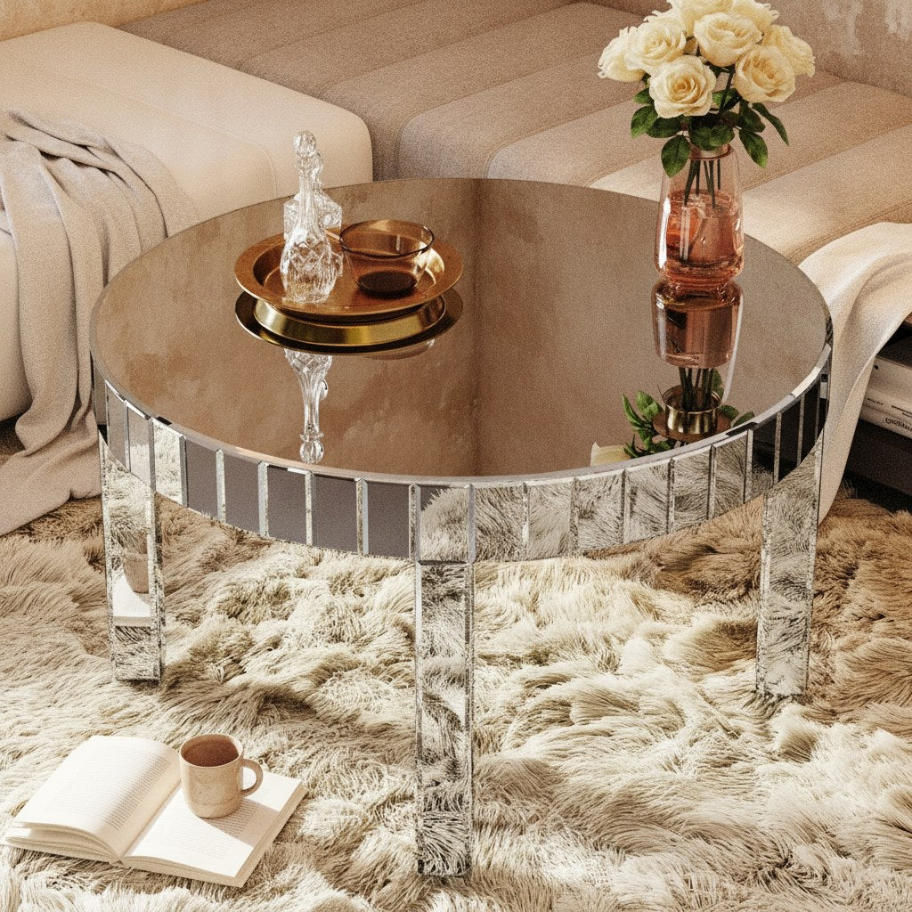 Vera Fluted Coffee Table