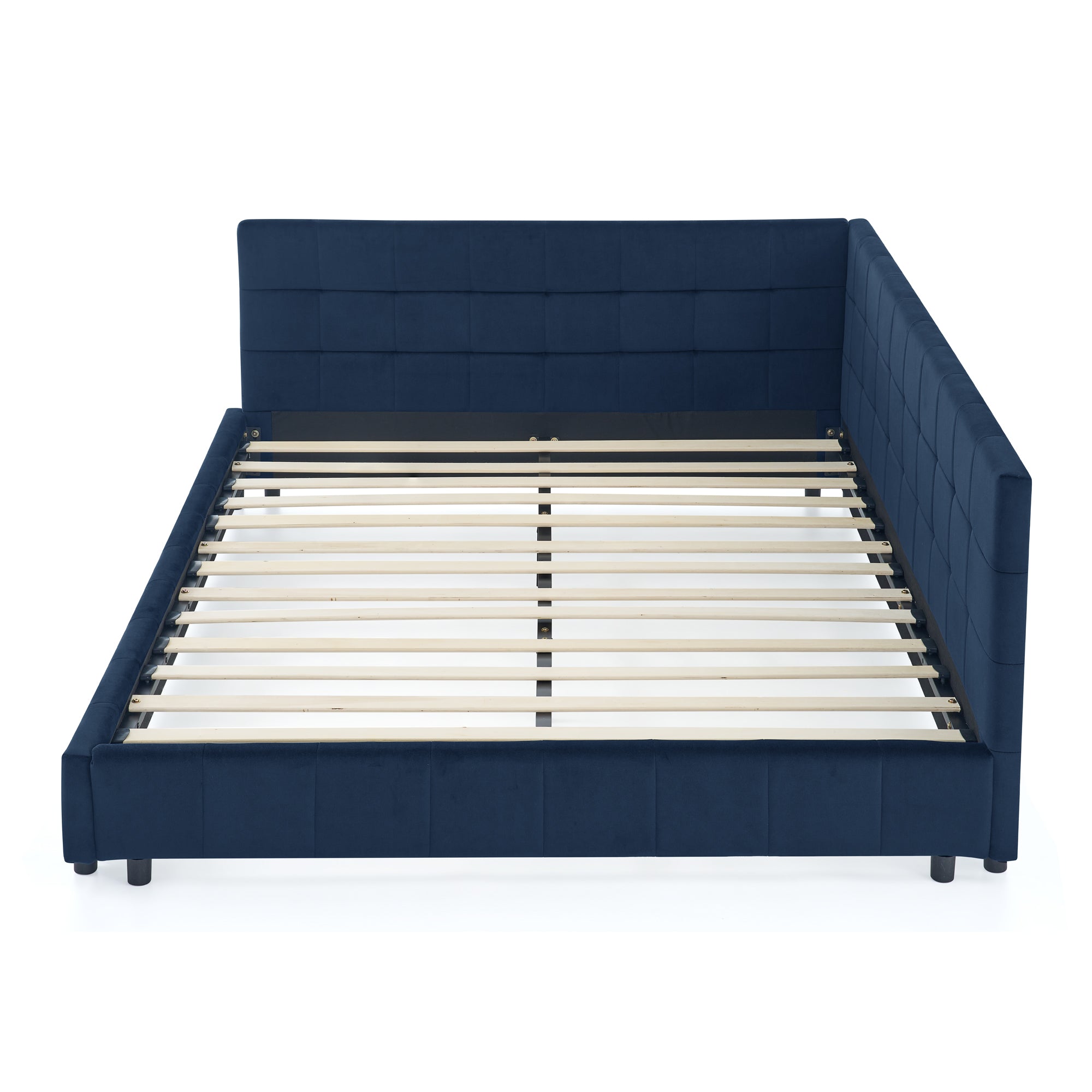 Inga Velvet Queen Bed Frame