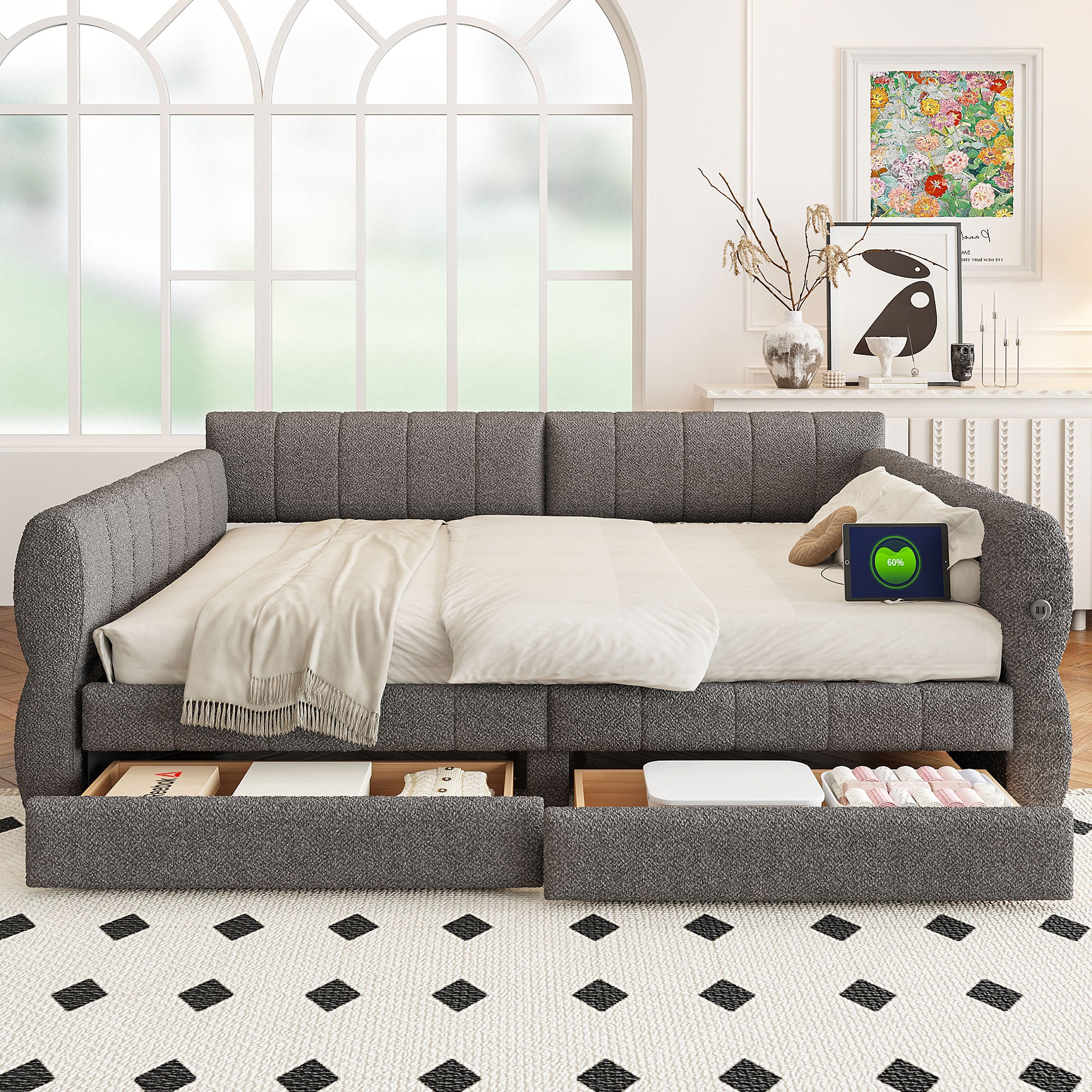 Calla Queen Platform Bed Frame