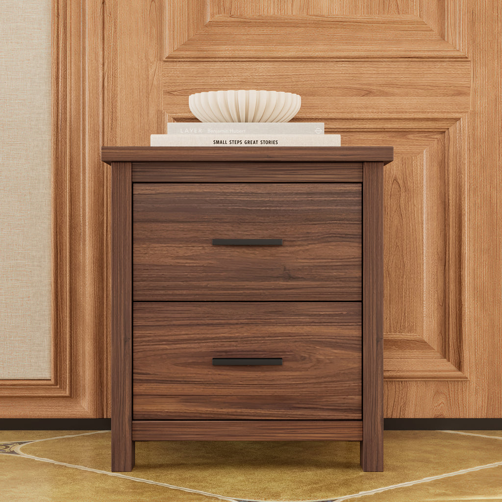 Soren Storage Walnut Bedroom Set