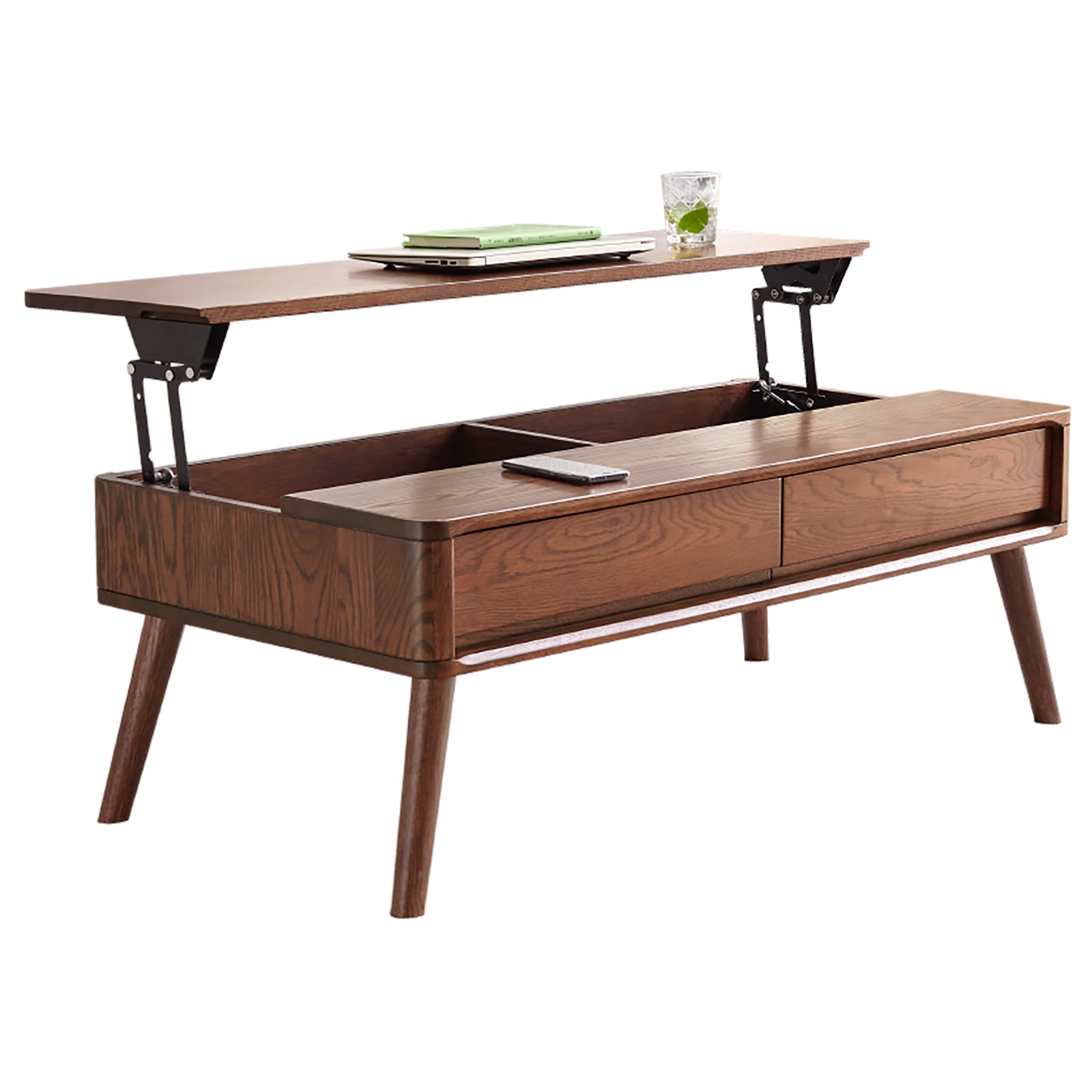 Gry Storage Oak Coffee Table