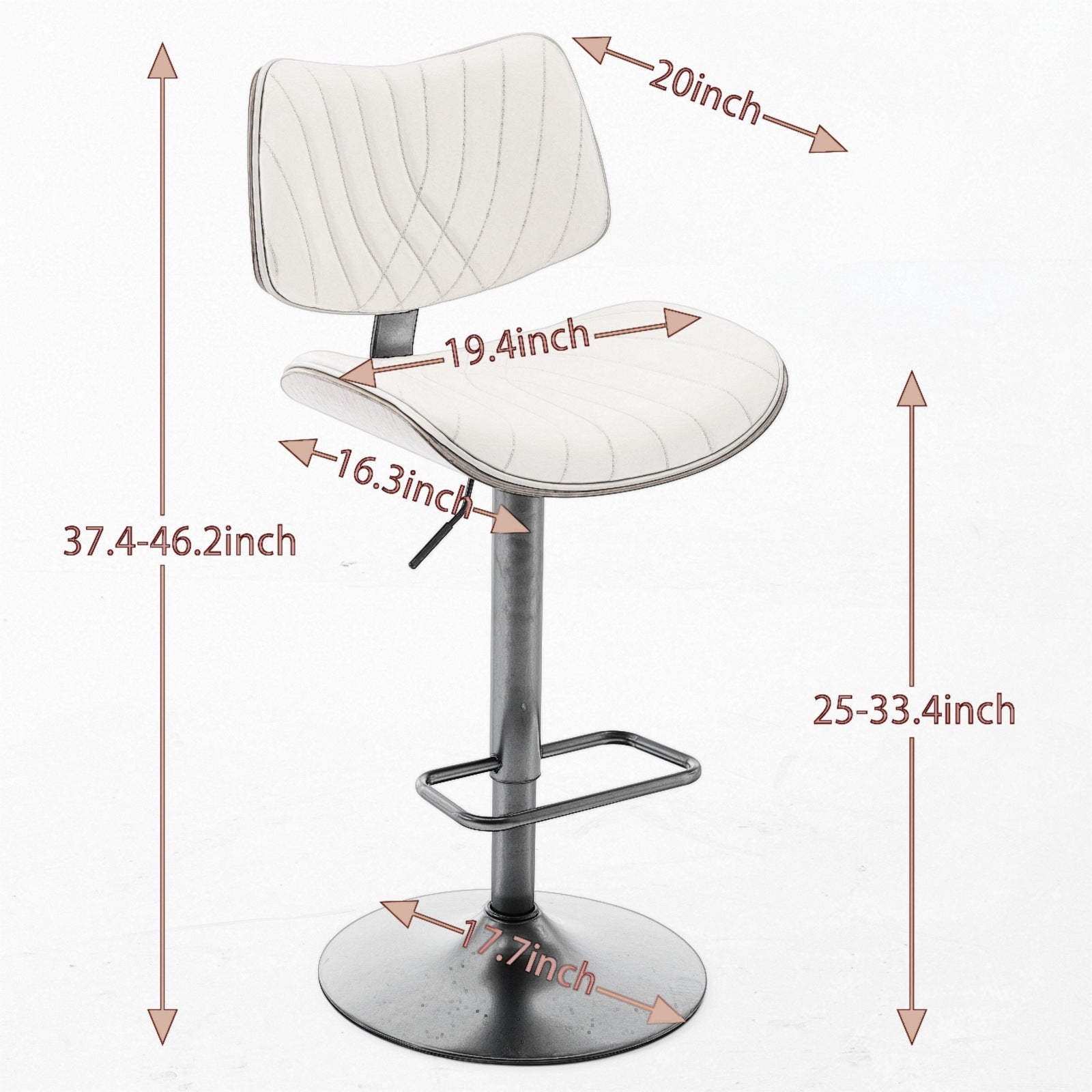Cleo Swivel Walnut Dining Chair