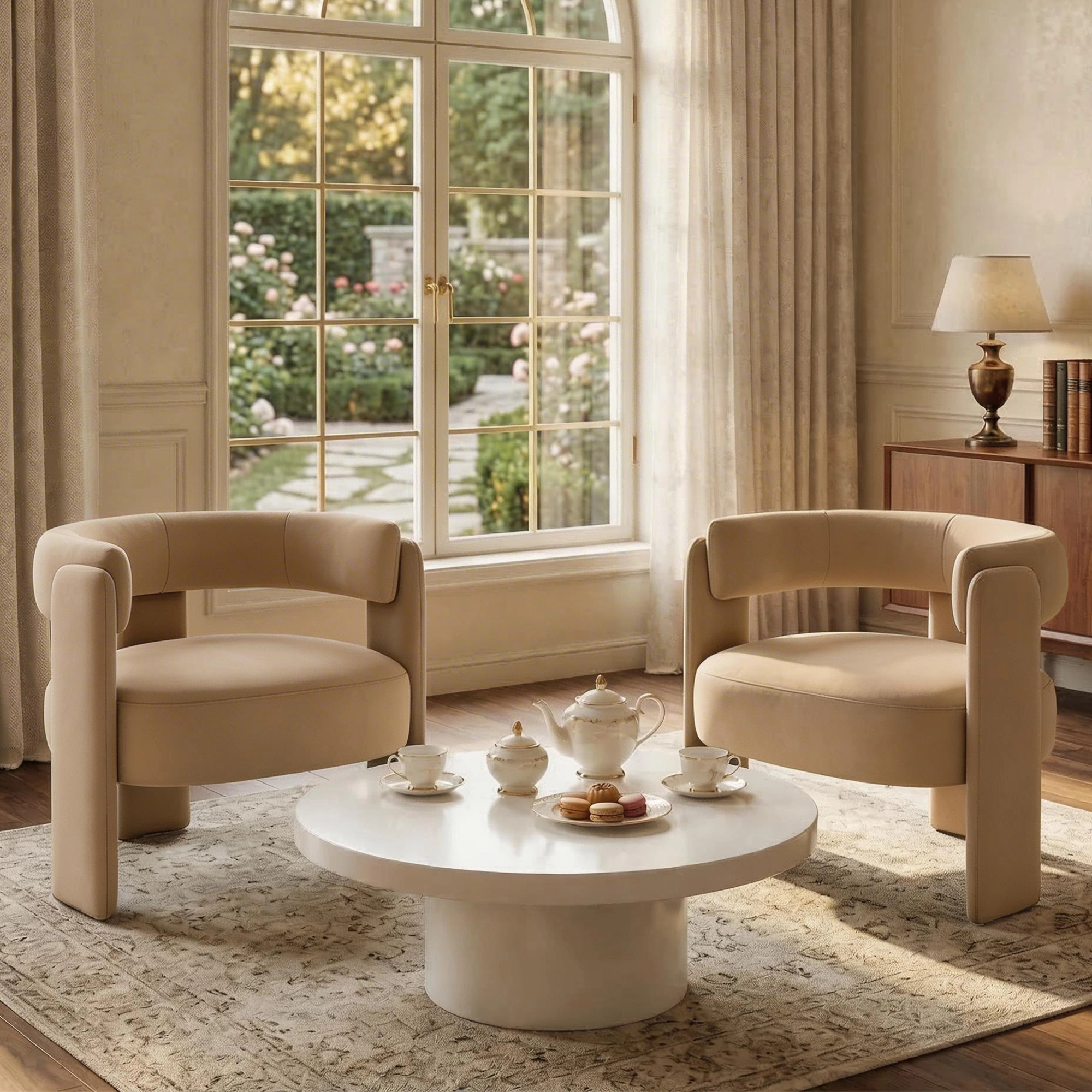 Hakon Velvet Accent Chair