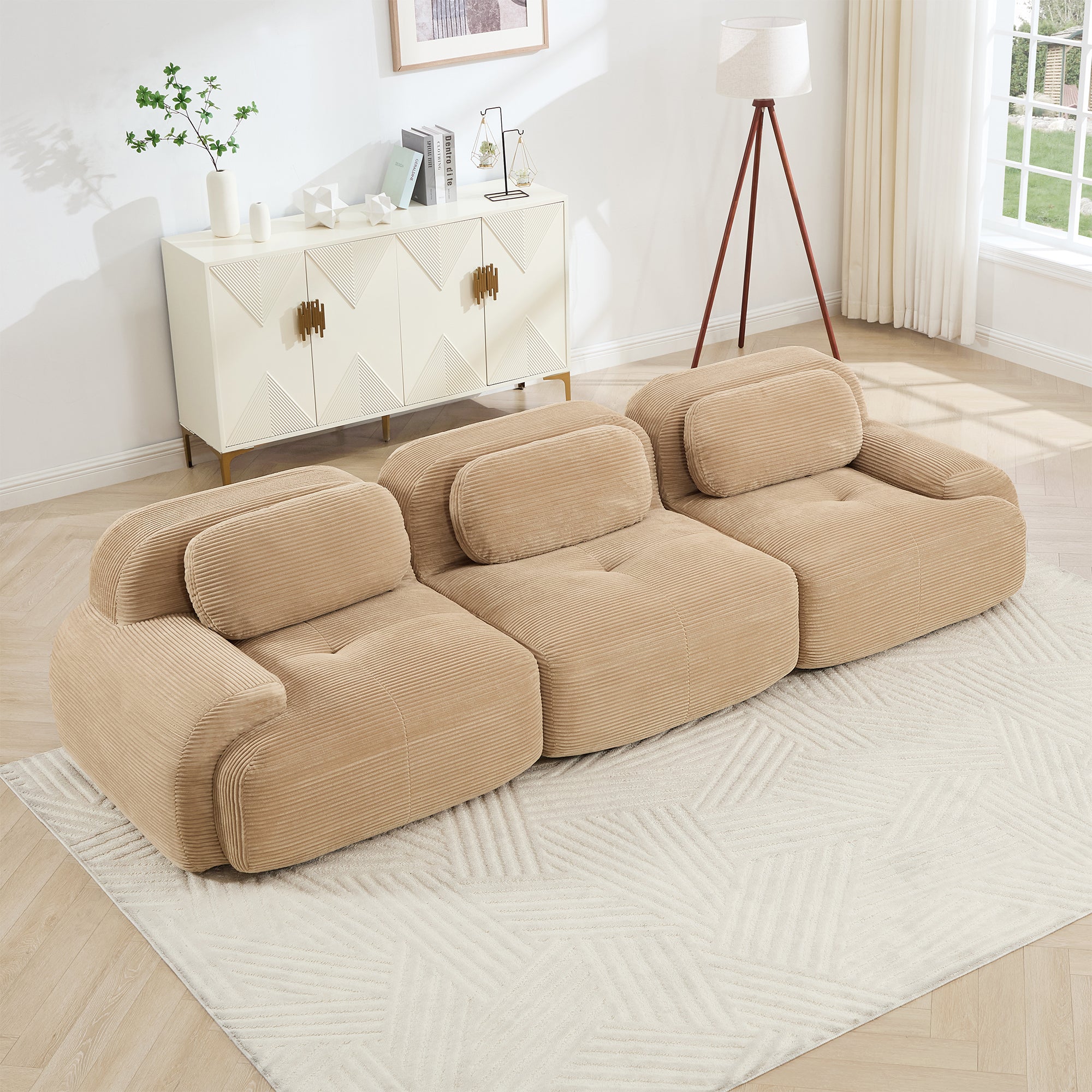Bodil Curved 82" Sofa