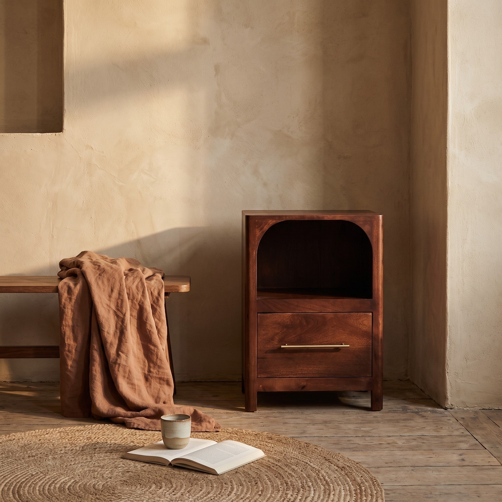 Dag Arched Nightstand