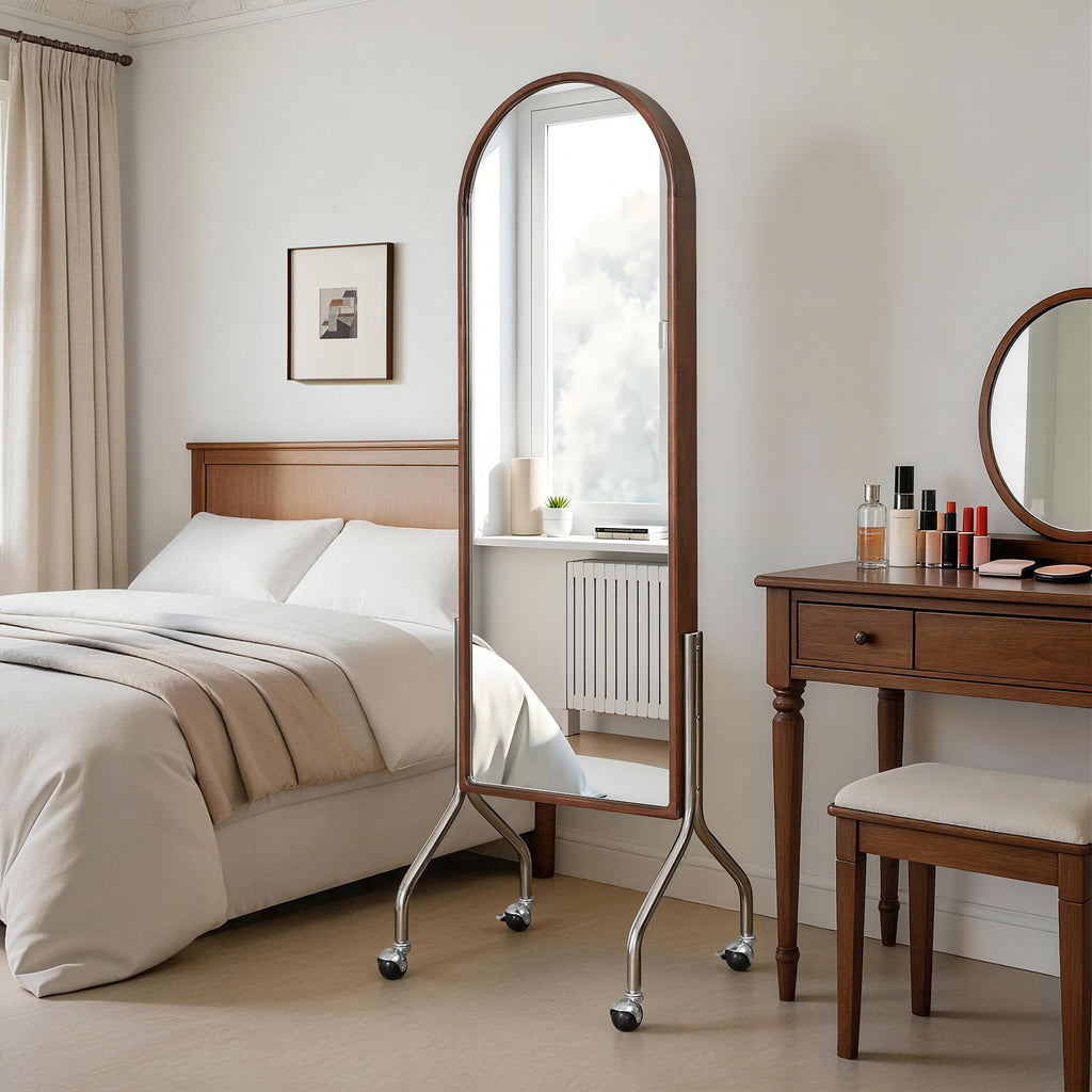 Fenn Arched Floor Mirror