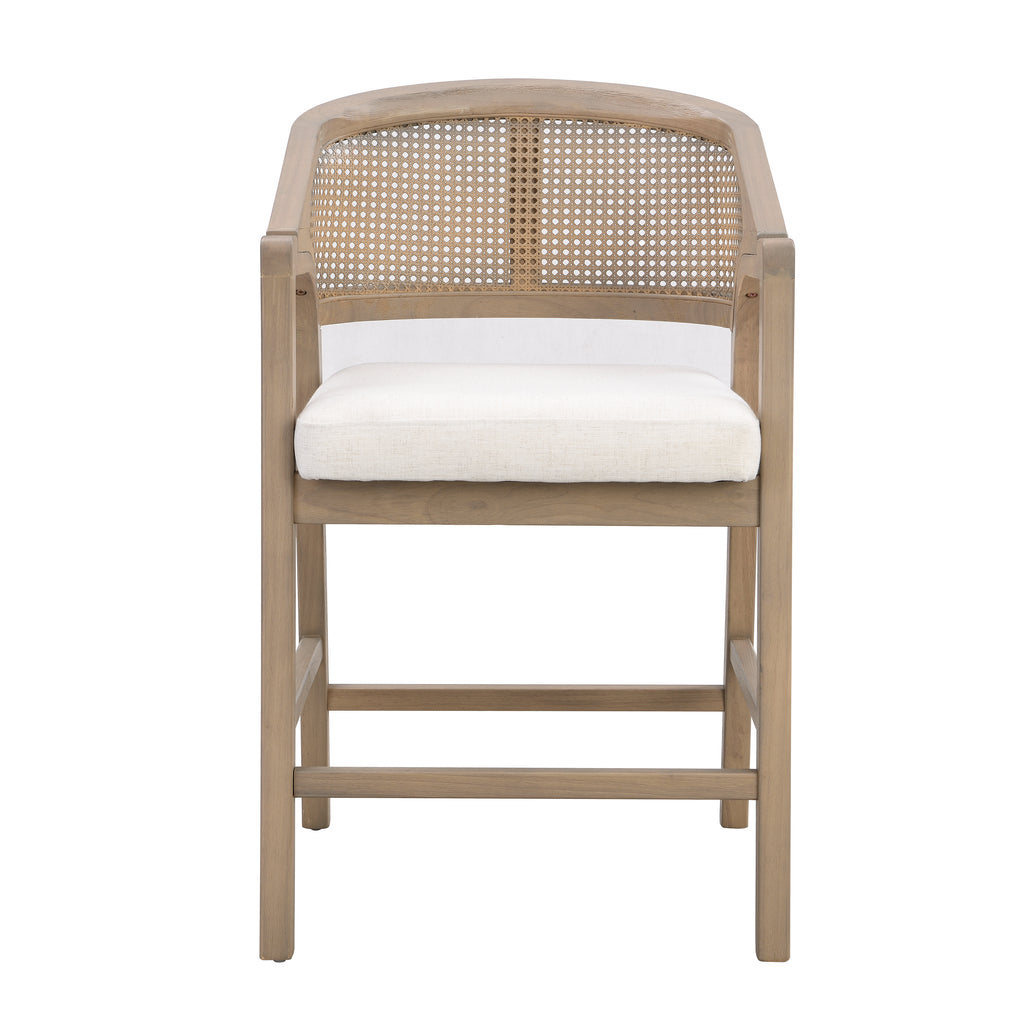 Freydis Rattan Counter Stool (Set of 2)