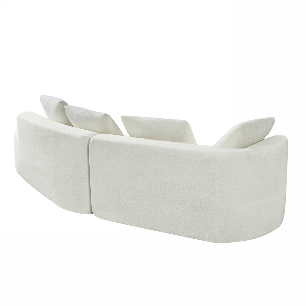 Dagny Curved 116" Sofa