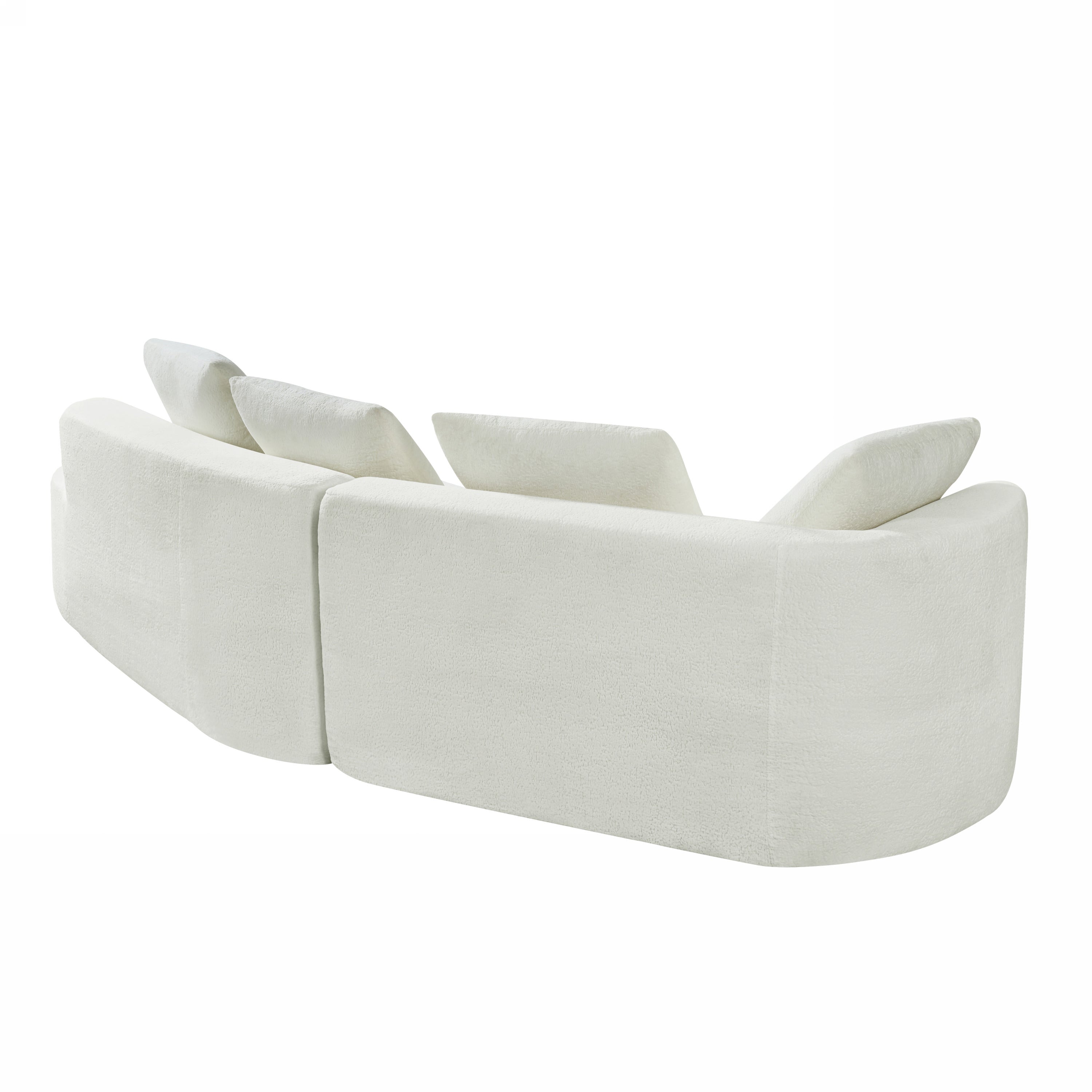 Dagny Curved 116" Sofa