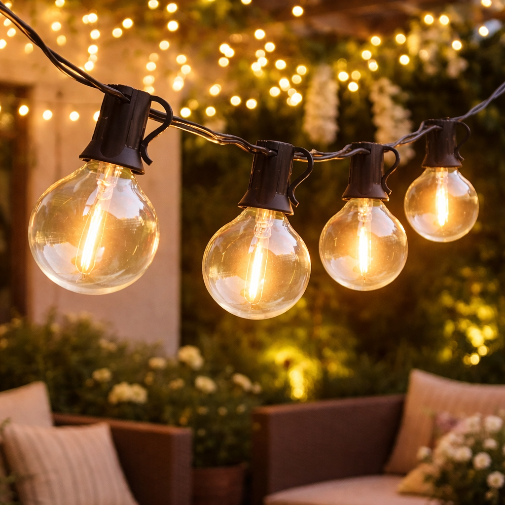 Waterproof Garden String Lights
