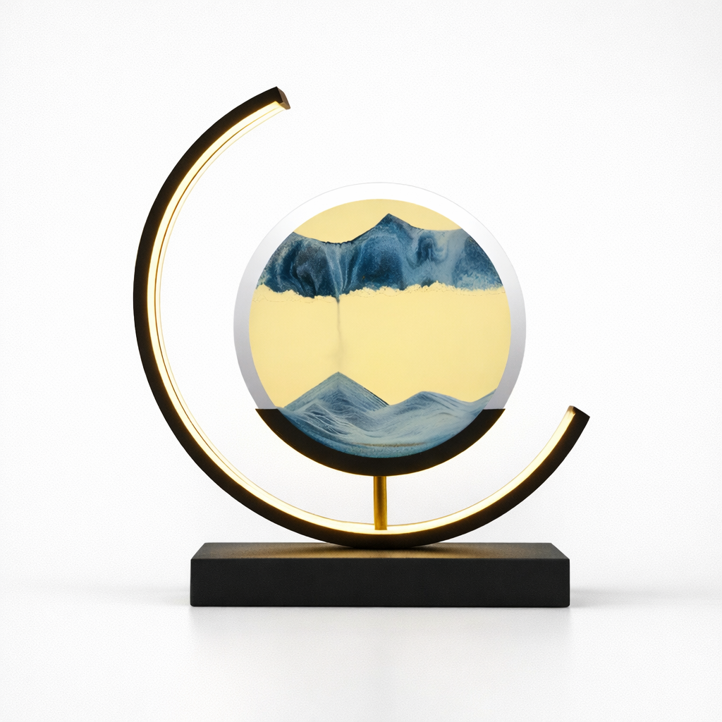 Lampe de sel avec commande via application et trois couleurs de lumière