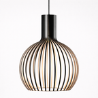 Rustik Træloftslampe til Stuen