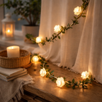 Rosenslyng Lyskæde med LED