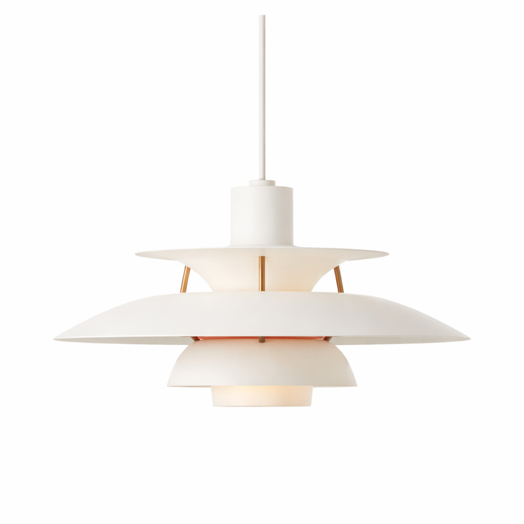 Skandinavisk Metal Loftarmatur til Opholdsrum