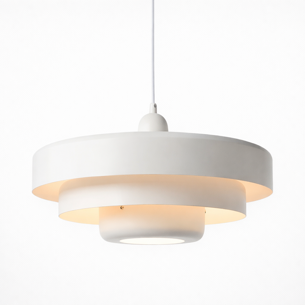 Orange LED Loftarmatur med Retro Udstråling