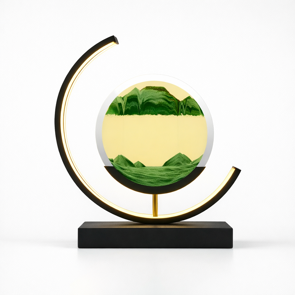 Lampe de sel avec commande via application et trois couleurs de lumière