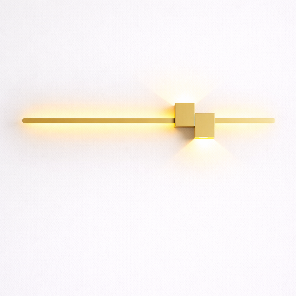 Minimalist LED Wall Lamp with Clean Linear Shape