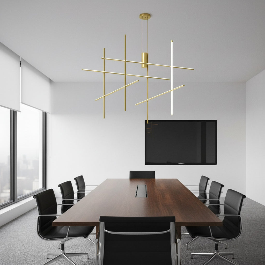 Coordinates Linear Ceiling Light - Room Context