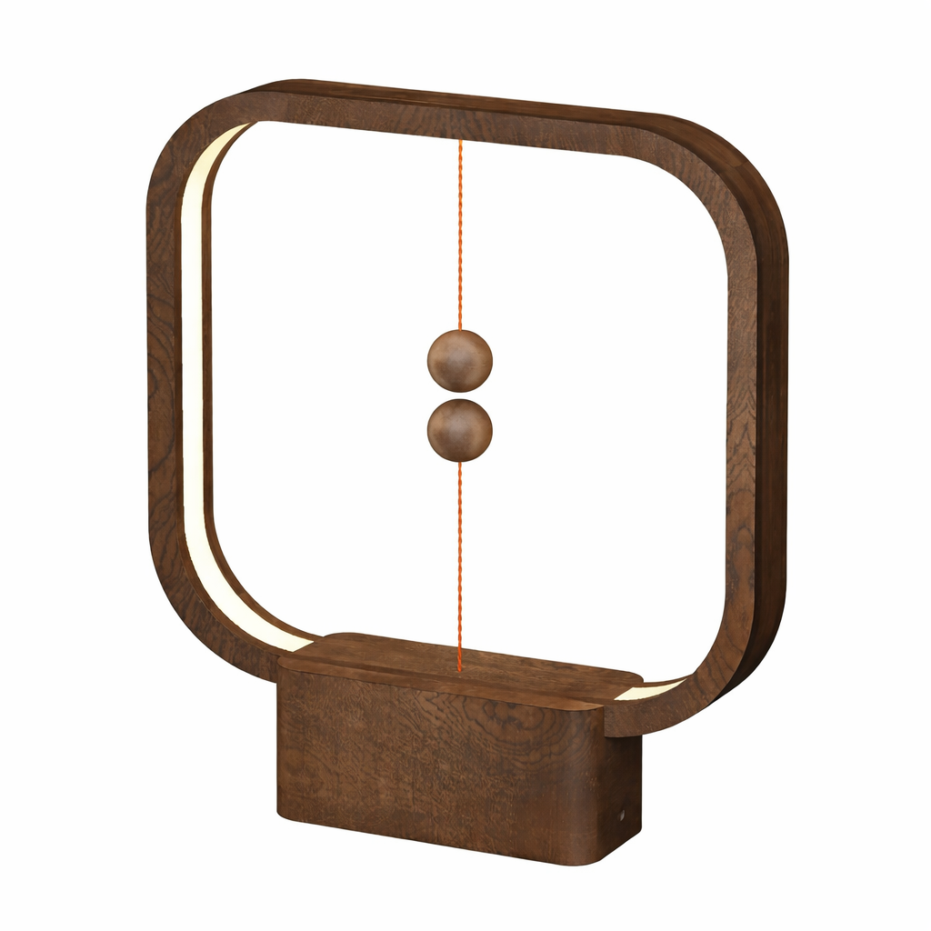 Vierkante Tafellamp Met Magnetische Schakelbalans