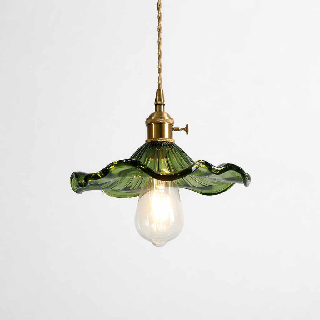 Lampe de table fleur d’hibiscus