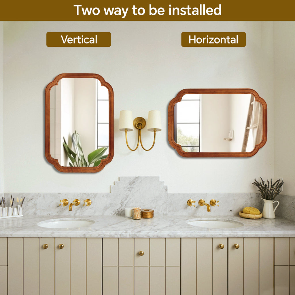 Mie Round Wall Mirror
