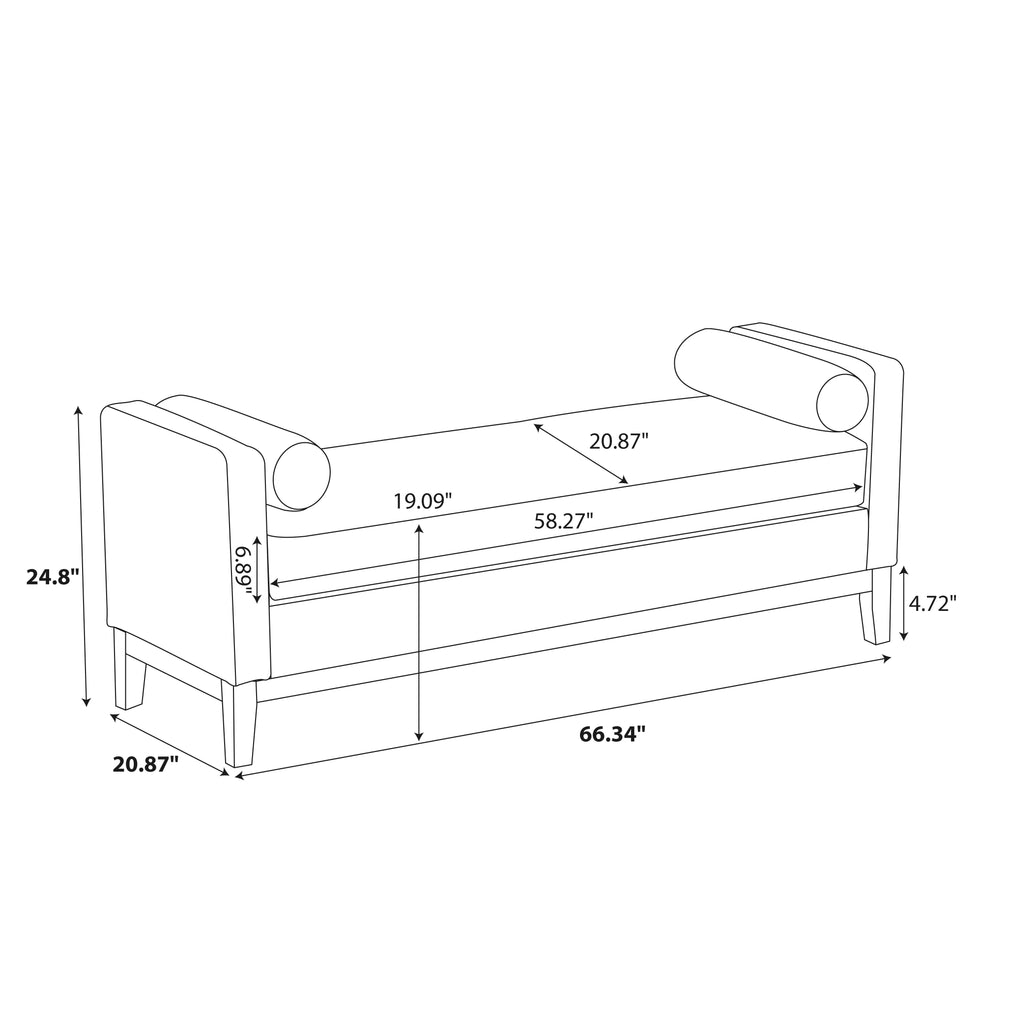 Gorm Boucle Bench