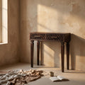 Thorvald Carved Console Table