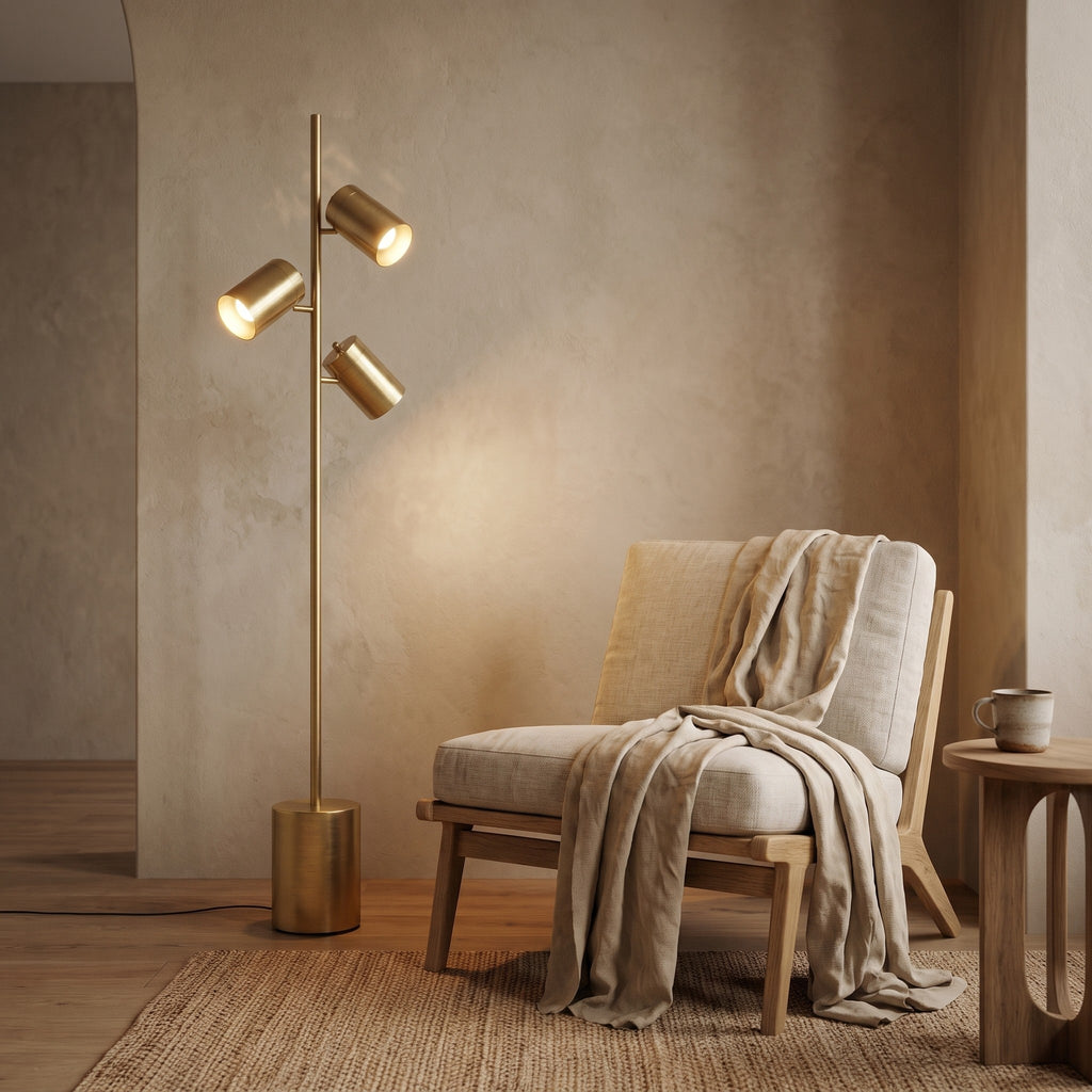 Cilla Brass Floor Lamp