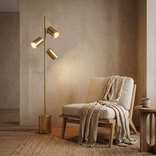 Cilla Brass Floor Lamp