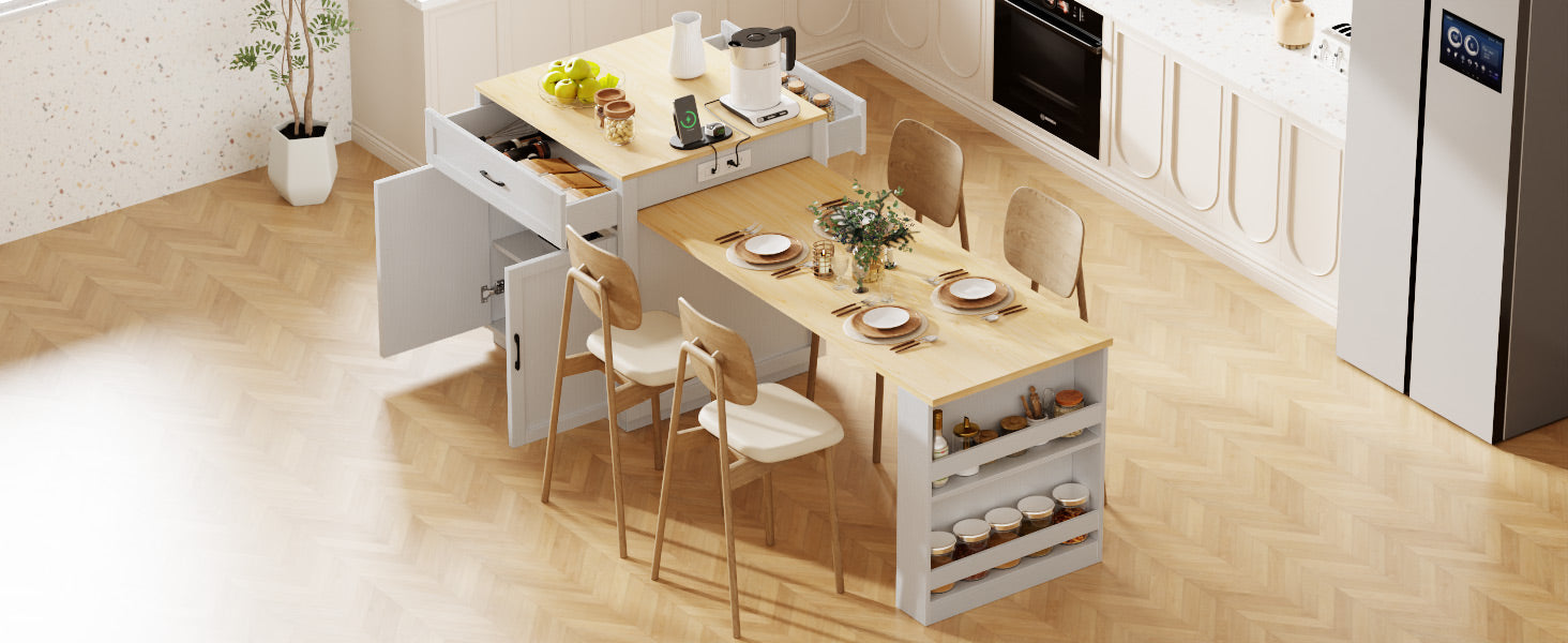 Petra Storage Kitchen Island