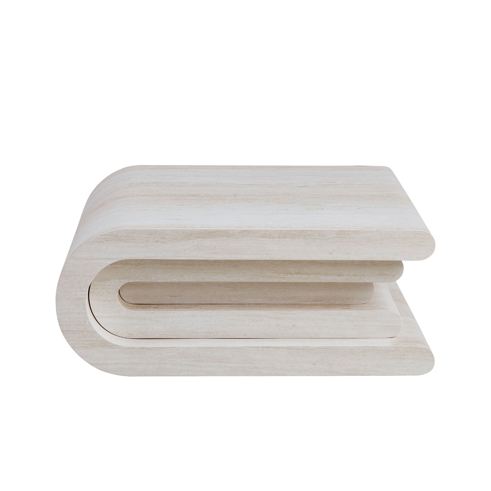 Vera Travertine Coffee Table