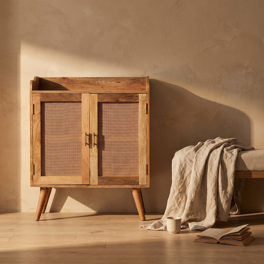 Falk Solid Wood Cabinet