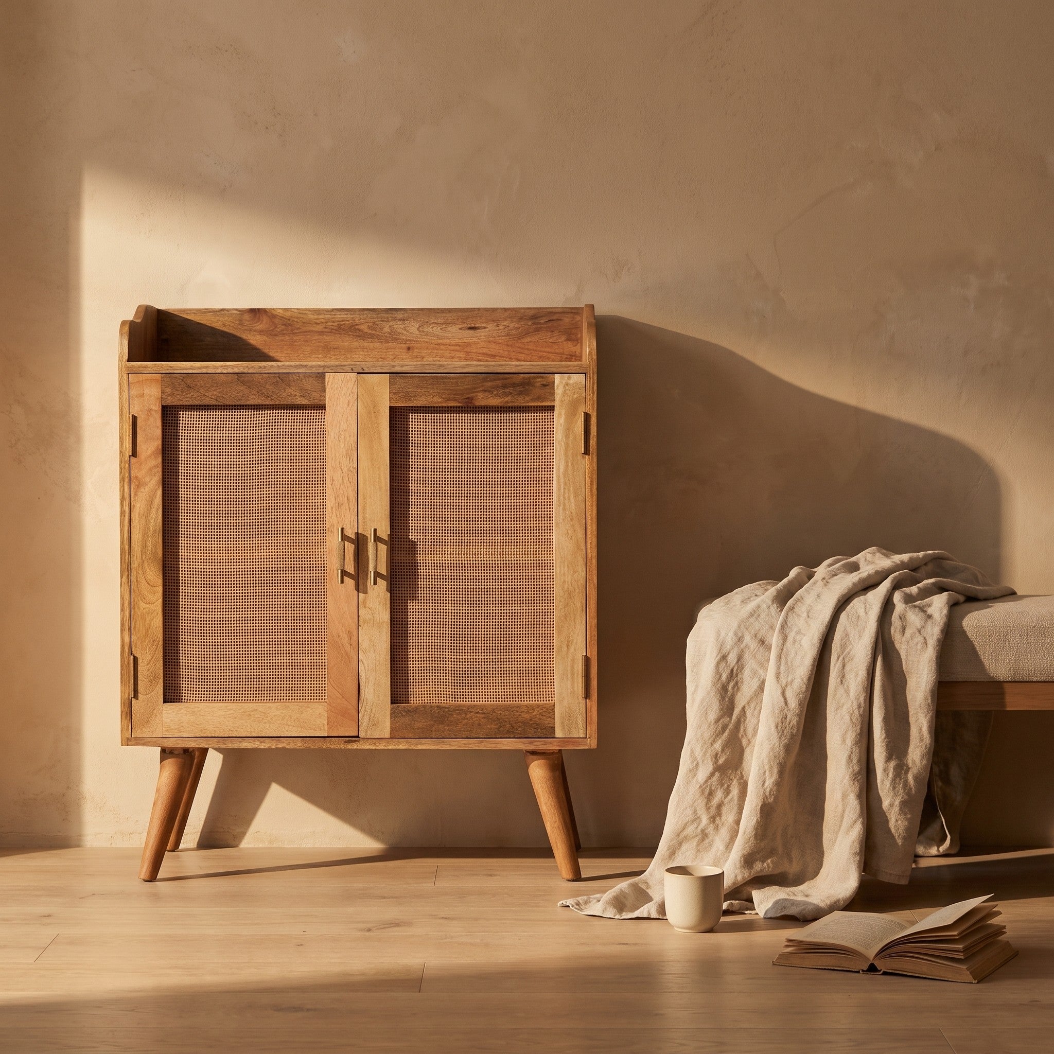 Falk Solid Wood Cabinet
