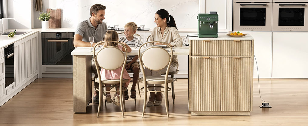Otto Fluted Kitchen Island